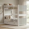 Casakids Cosy μασίφ παιδική κουκέτα διαιρούμενη 110cm